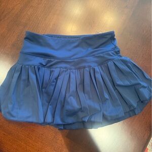 Navy Blue Gold Hinge Skirt